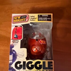 New Bright Giggle Talking Toy - Orange